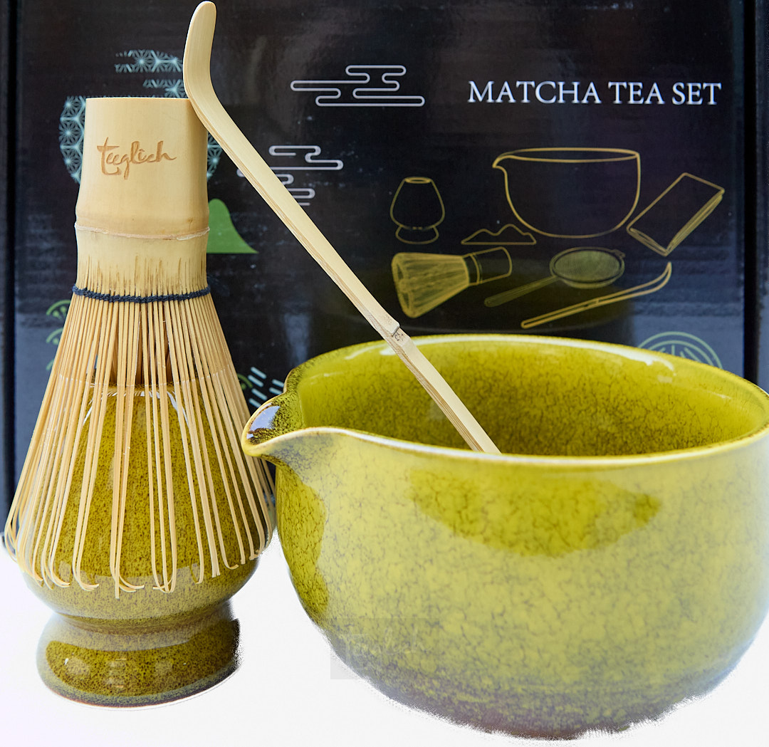 Matcha Tee-Set (4 Teile) - Rot - Loose